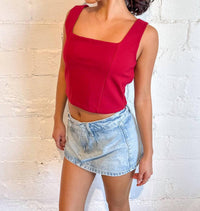 Day + Moon - Isabella Square Neck Top