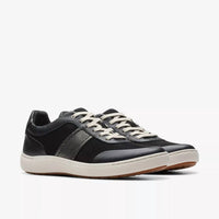 Clarks Women's Nalle Fern Sneakers in black combi - women's sneaker - detail view