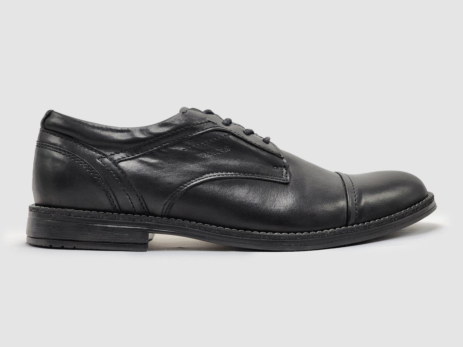 Kcr Group - Men's Oxford Toe-Cap Leather Dress Shoes