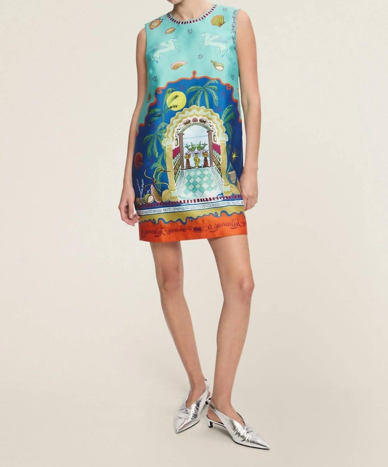 Alemais - Surrealist Summer Mini Dress