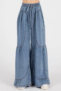 Sewn And Seen - Western Wide Leg Palazzo Pant