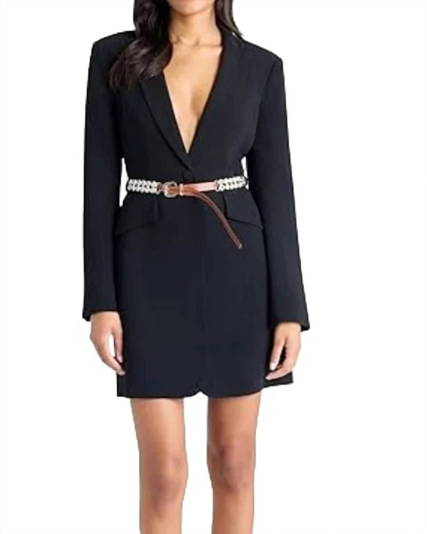 Cinq A Sept - Cheyenne Rhinestone Belt Dress