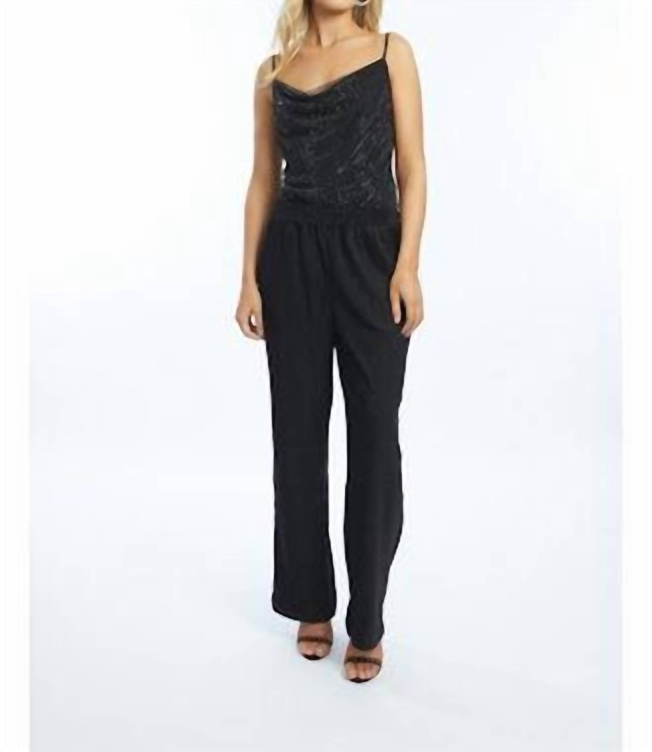 Caballero - Leelee Beaded Mesh Tank Top