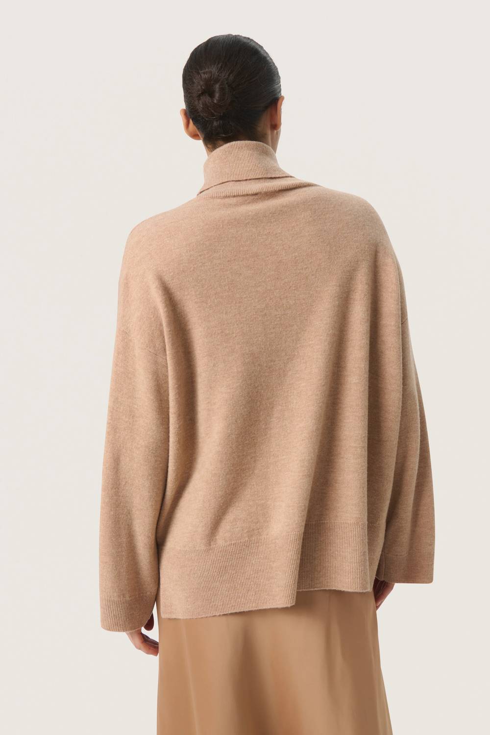 Soaked In Luxury - Molina Loose Fit Rollneck Pullover Sweater