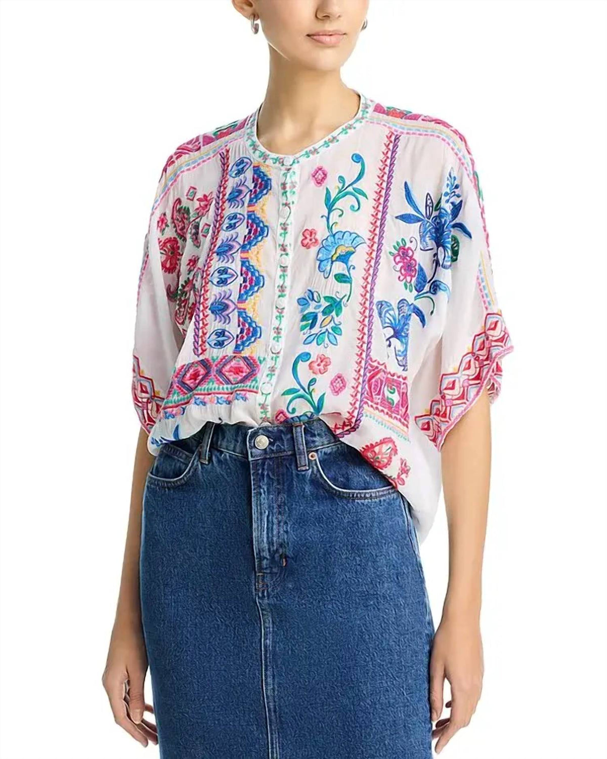 Johnny Was - Brony Blouse