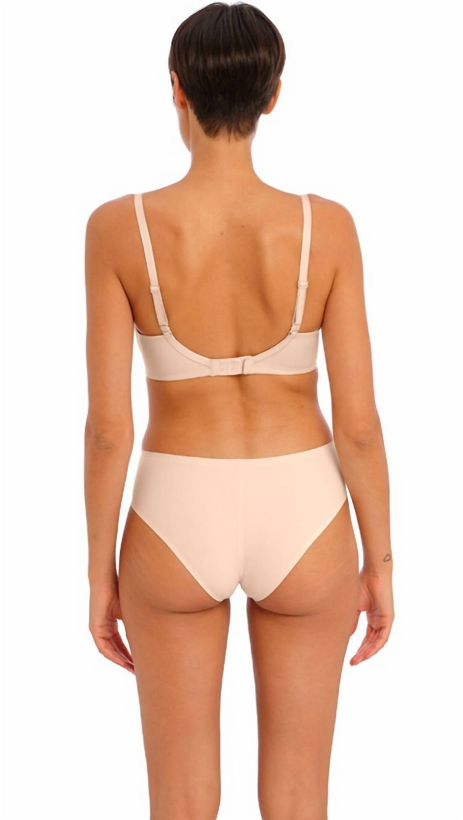 Freya Undetected T-shirt Bra in natural beige - women's intimate - alternate view