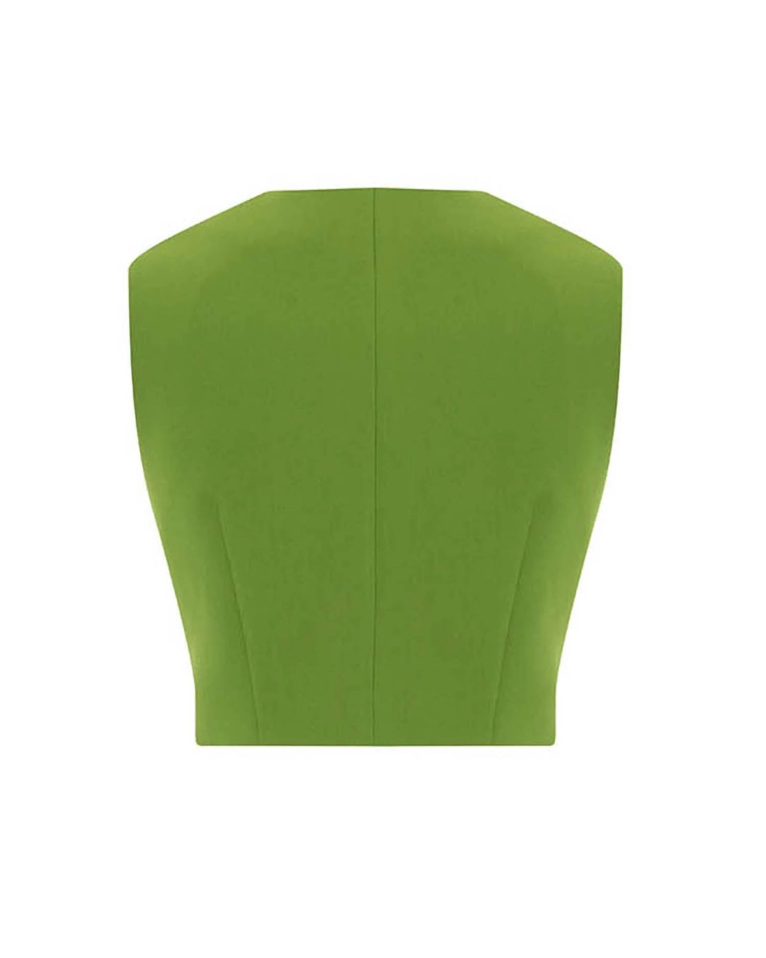 Theo The Label - Harmonia Zipped Front Top