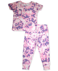 Roudelain - Women's Matching Mommy & Me Baby Tie-dyed Pajama Set