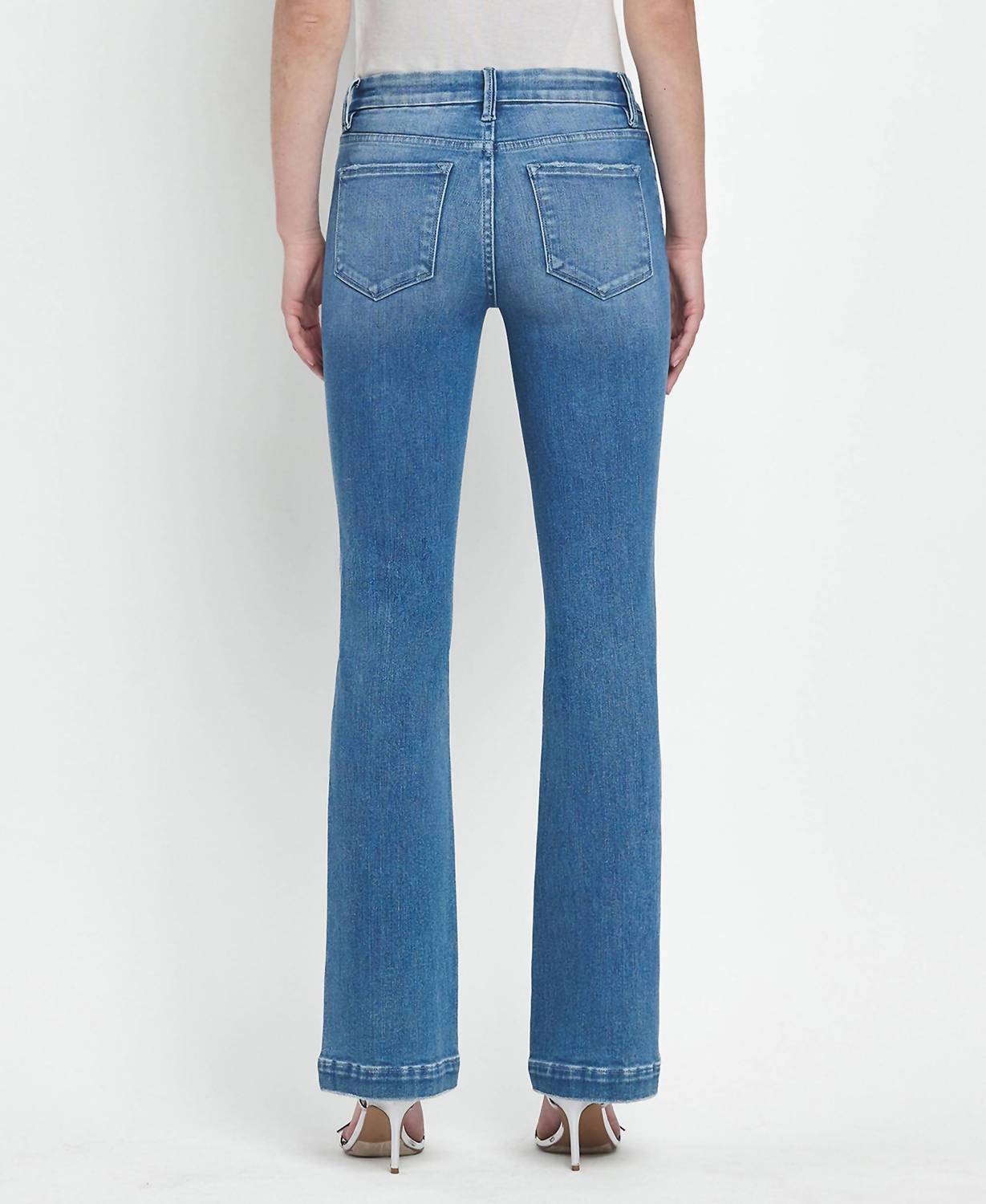 Flying Monkey - Mid Rise Bootcut Jeans