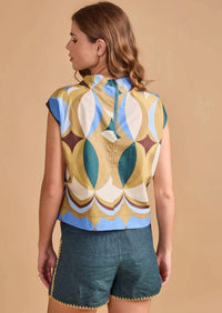 Thomas & Lourdes - Sadie Mock Neck Top