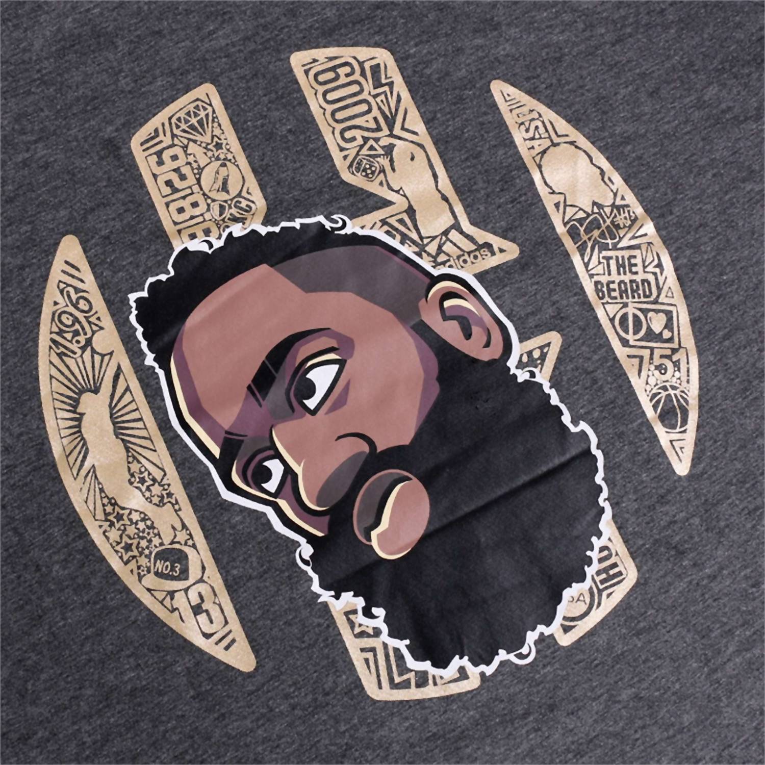 Adidas - Men's Harden Geeked Up Head Tee