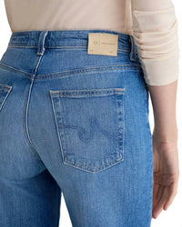 Ag Jeans - Saige Mid Rise Wide Leg Crop Jeans
