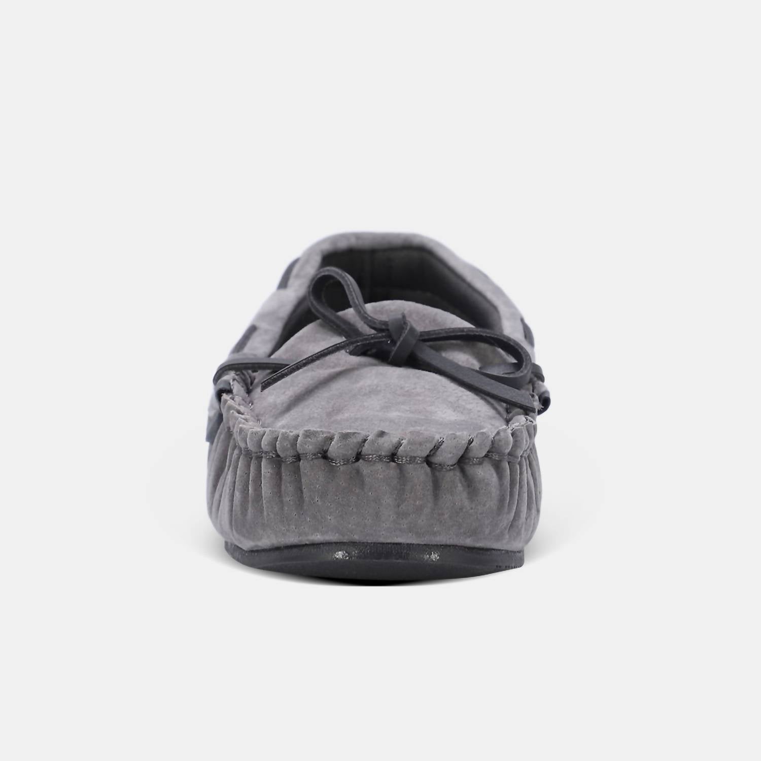Lamo Women's Classic Selena Moccasin in grey - women's shoe - alternate view