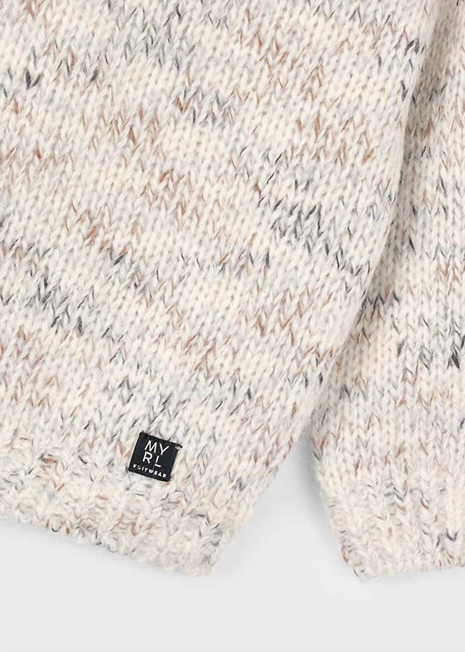 Mayoral - Marled Knit Sweater
