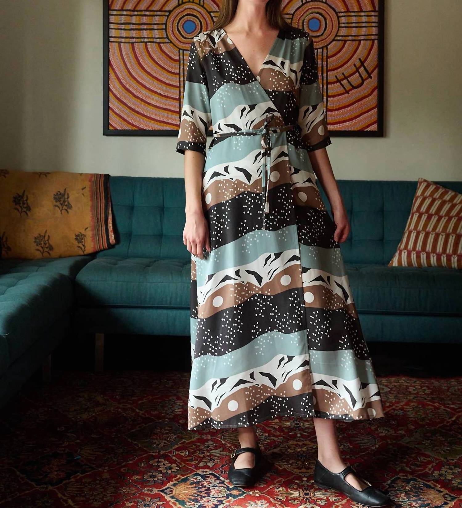 Mata Traders - Aditi Wrap Dress
