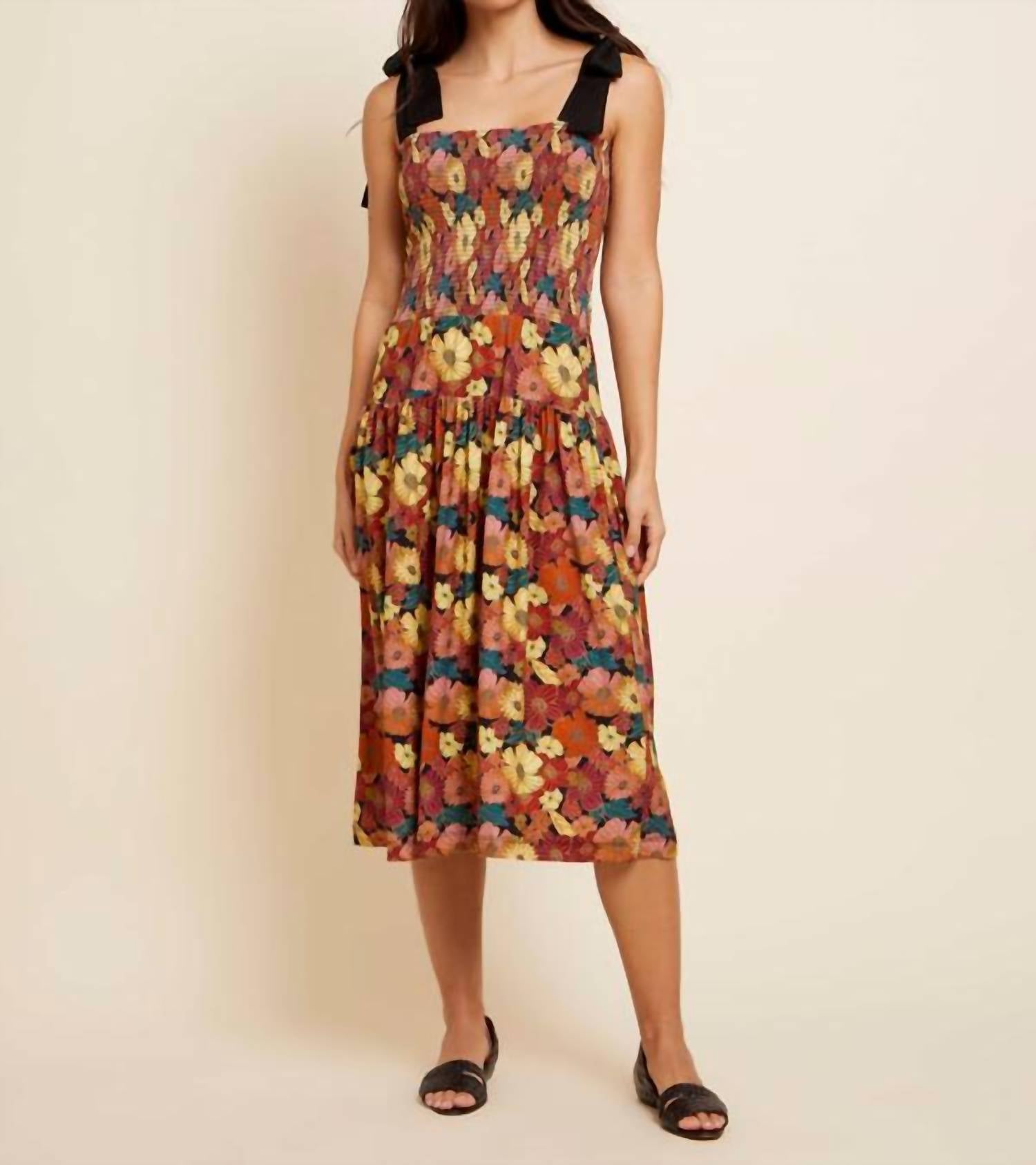 Nation Ltd - Ember Tied Mini Sundress