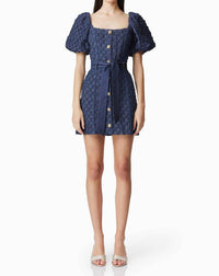 Elliatt - Keeley Puff Sleeve Mini Dress