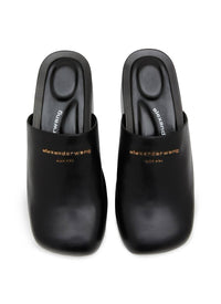 Alexander Wang - Women's Zoe 85 Mm Leather Platform Clog
