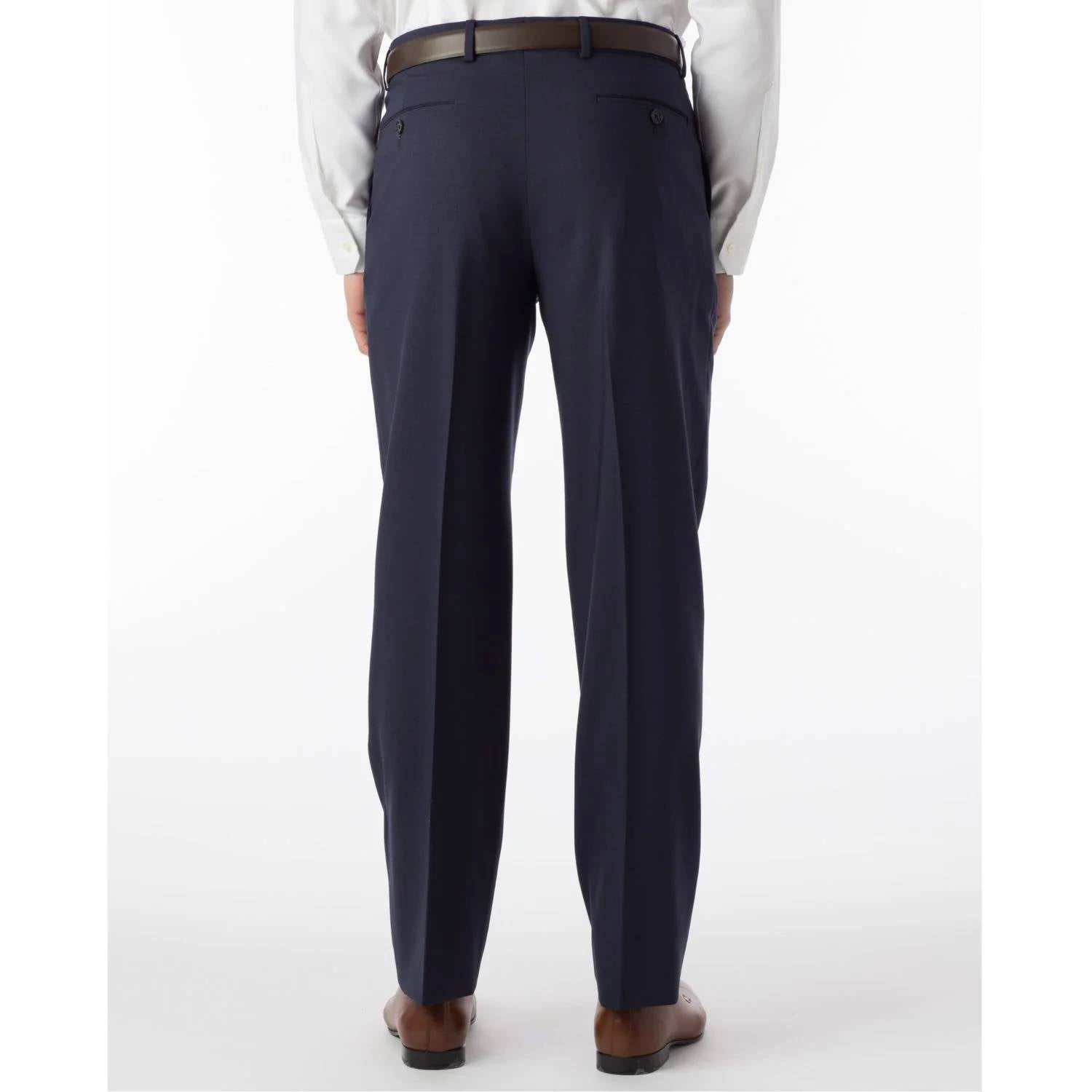 Ballin - Super 120s Wool Travel Twill Comfort-eze Trouser - Dunhill Traditional Fit