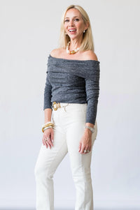 Closed - Asymmetric Long Sleeve Top