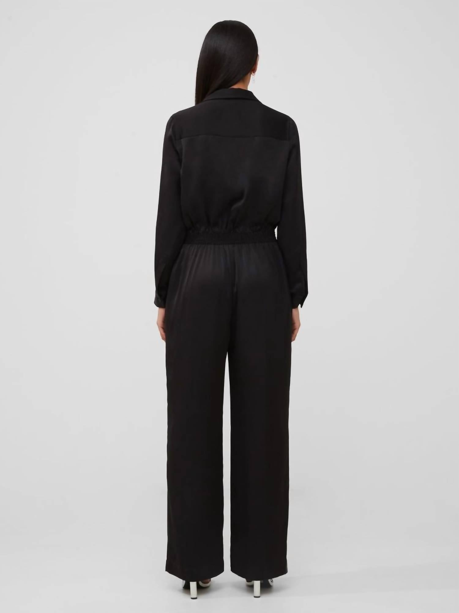 French Connection - Enid Crepe 70's Jumpsuit