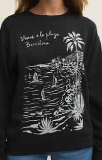 Z Supply - La Playa Boyfriend Sweatshirt
