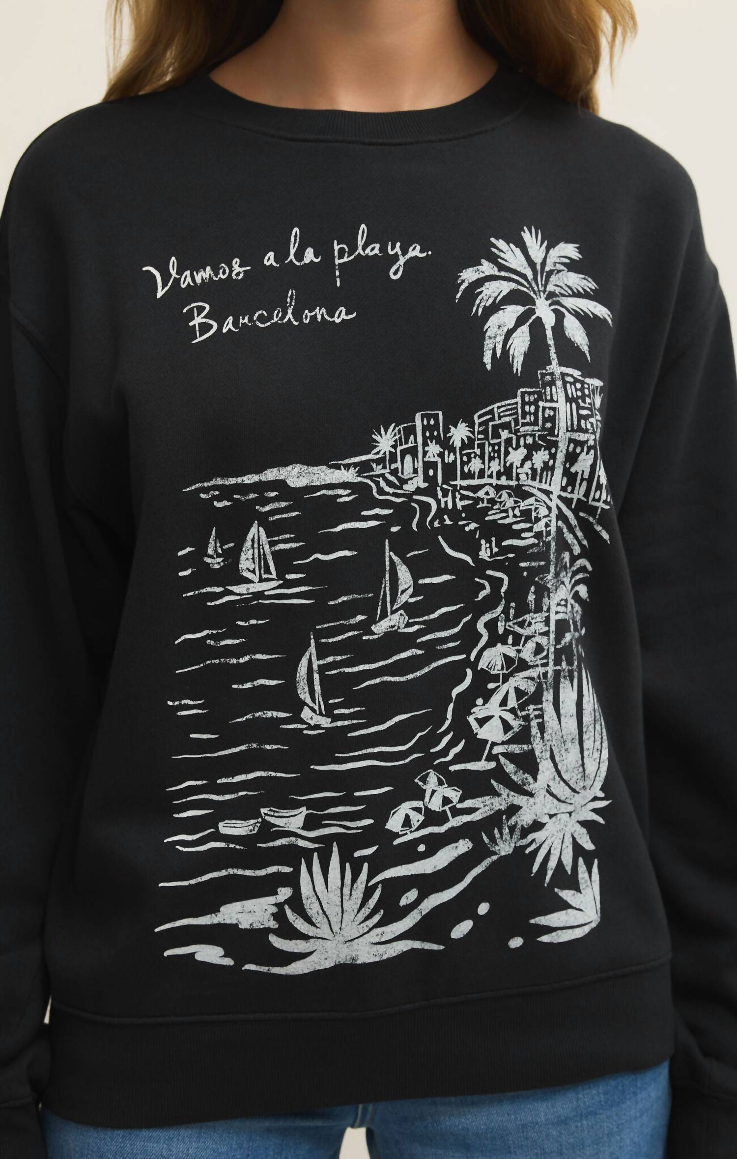 Z Supply - La Playa Boyfriend Sweatshirt