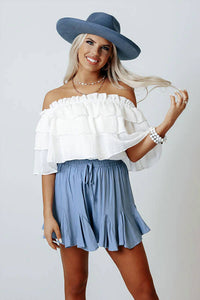 Entro - Hamptons Summer Ruffle Top