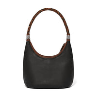 Brighton Women's Shelby Boho Shoulder Bag in black - women's bag - alternate view