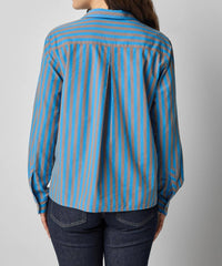 Lilla P - Striped Button Down Shirt