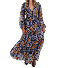 Ee:Some - Petal Path Floral Maxi Dress