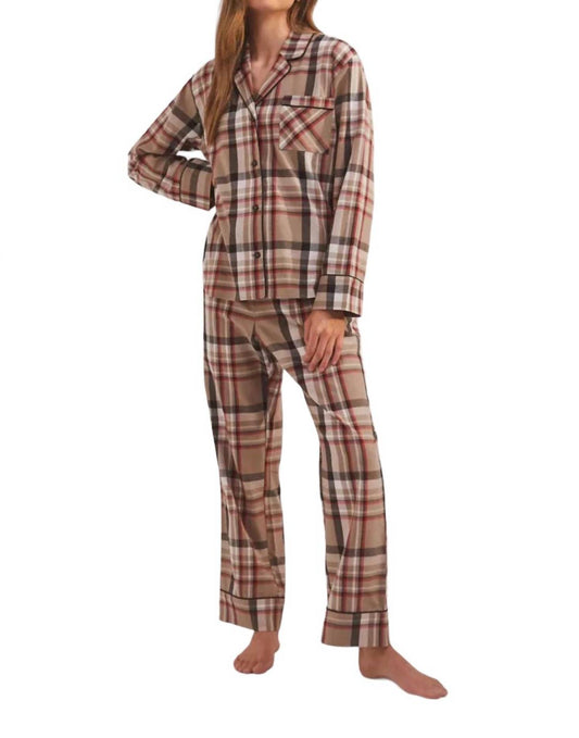 Z Supply - Dreamer Plaid PJ Set