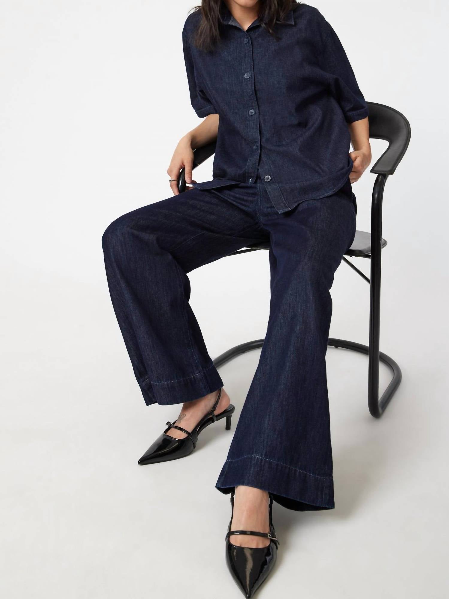 Mavi - Pera Pleated Wide Leg Jeans