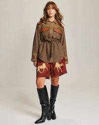 Me369 - Kiara Belted Jacket