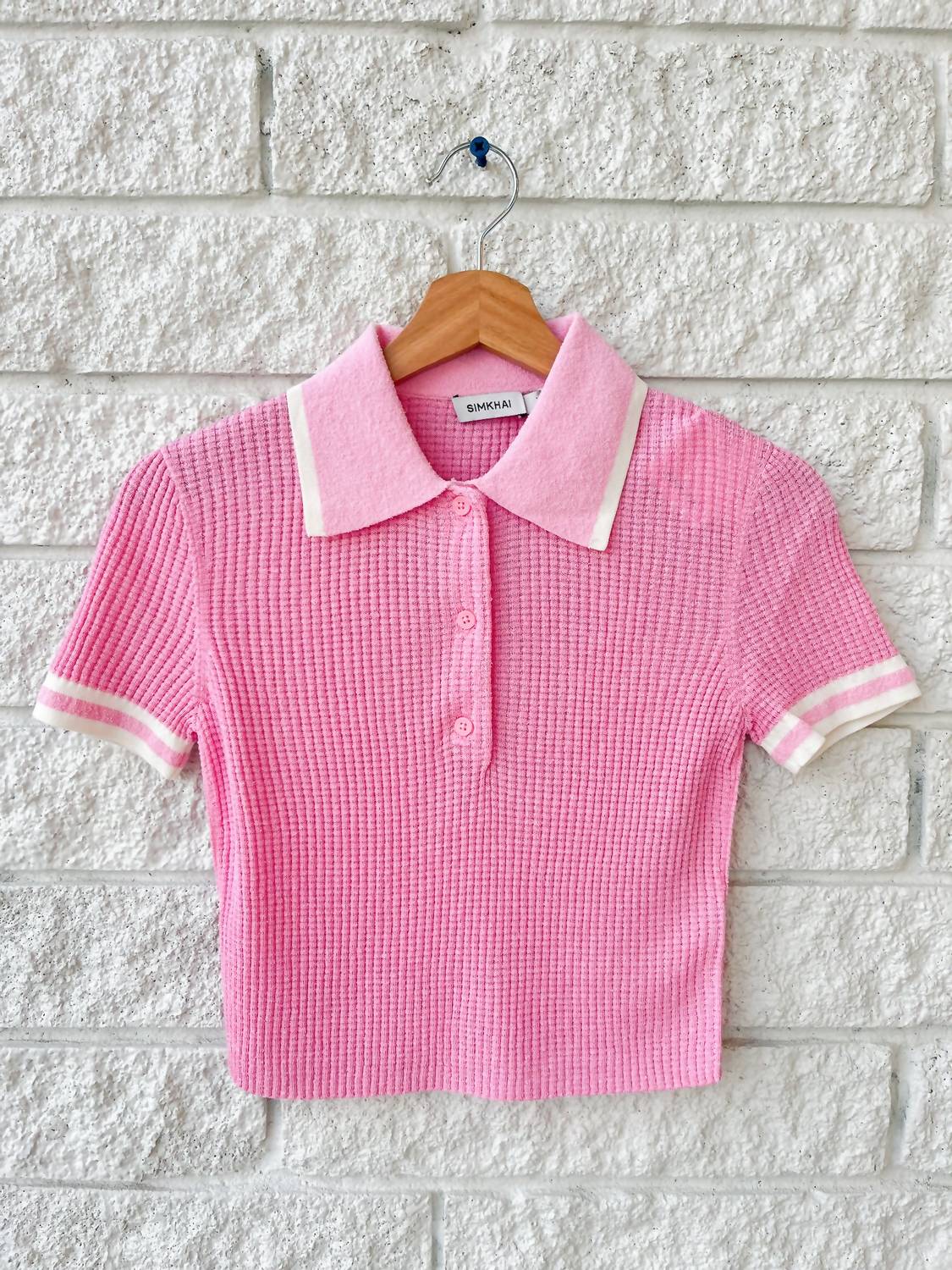 Simkhai - Whitten Short Sleeve Polo