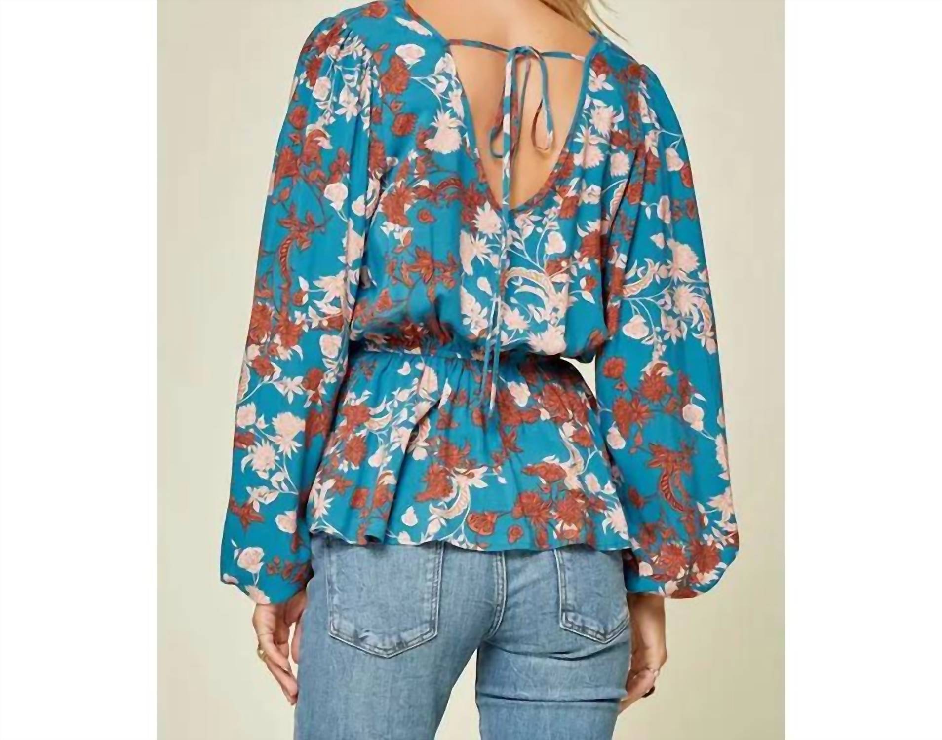 Andree By Unit - Balloon Sleeve Babydoll Blouse
