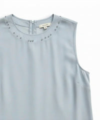 forte forte Women's Carousel Des Sylphes Top in nebbiolina - women's tank top - detail view