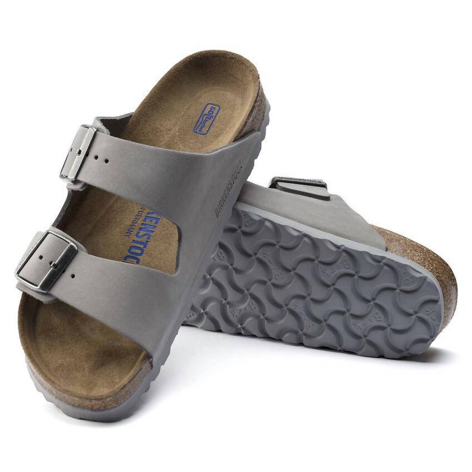 Birkenstock - Women's Arizona Suede Soft Footbed Sandals