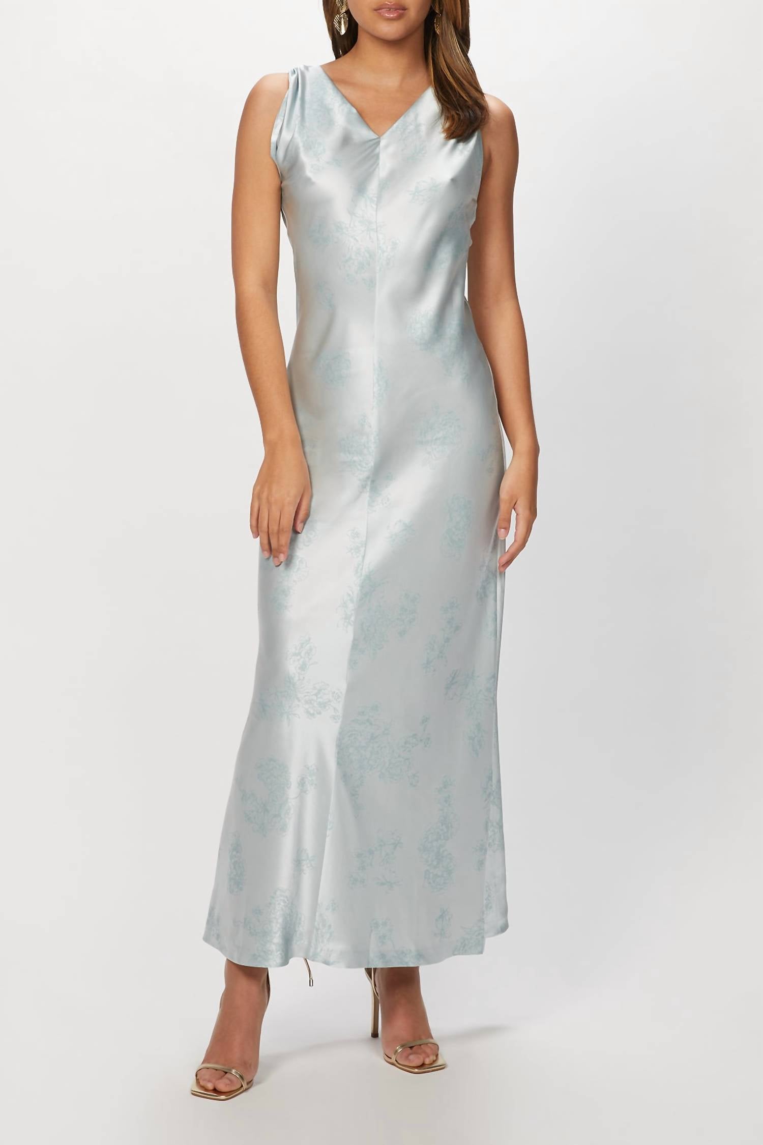 SLEEVELESS TOILE SLIP DRESS