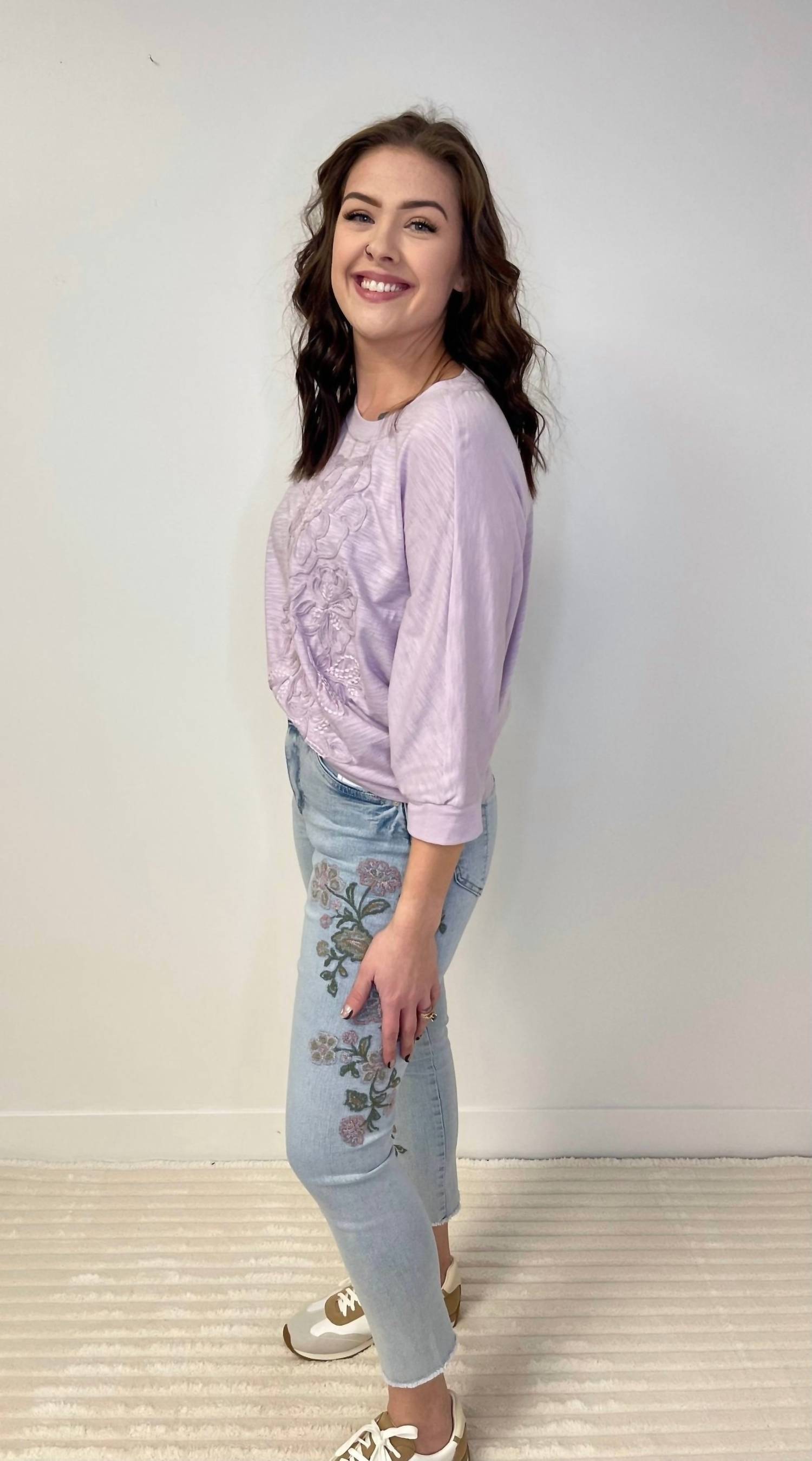 Democracy - Dolman Sleeve Knit Top