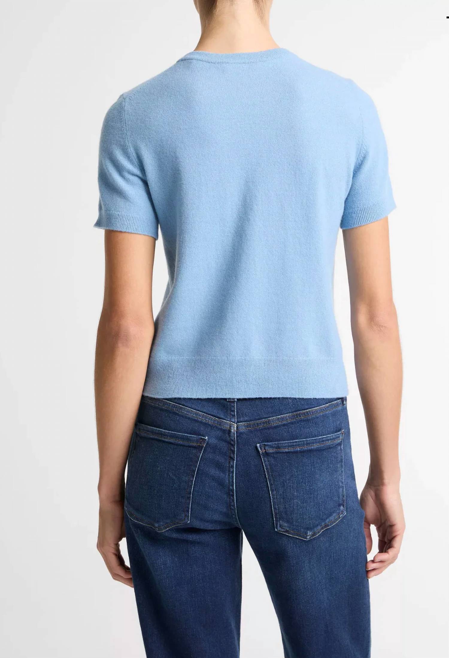 Vince - Cashmere Short Sleeve Top