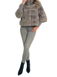 Love Token - Sami Long Sleeve Faux Fur Jacket