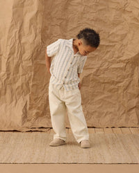 Rylee + Cru - Boy's Lapel Collar Shirt