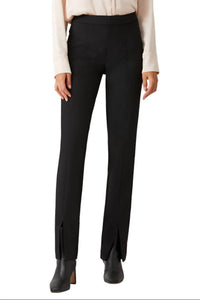Ecru - Women's Banded Waist Stretch Crepe Pant