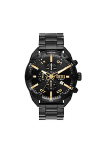Diesel - Men's Spiked Chronograph Stainless Steel Watch - 49mm