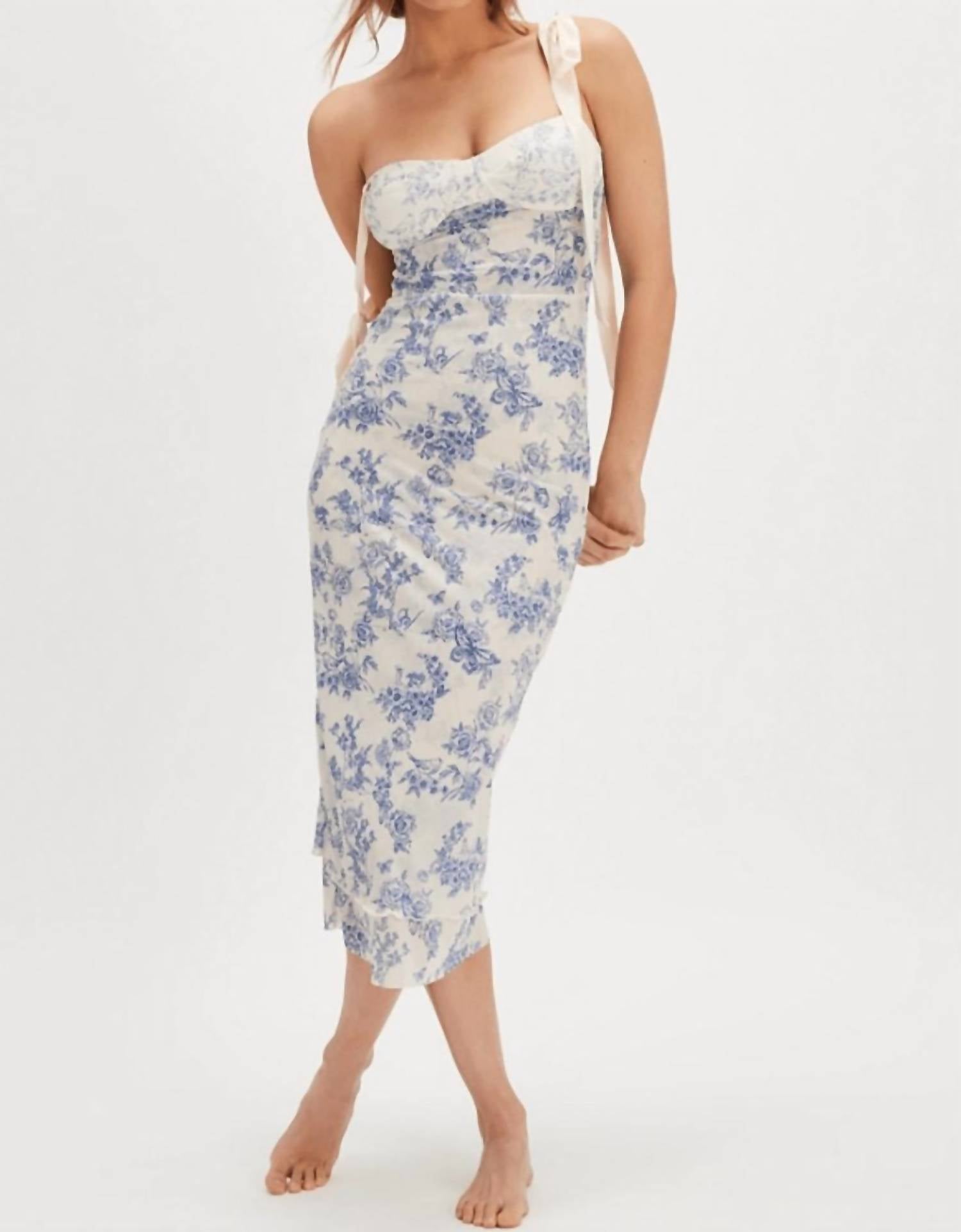 Free People - Printed Got Glam Slip Dress