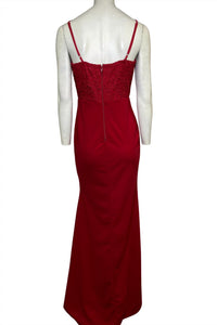 Trac - Red Maxi Dress