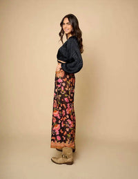Z&L Europe - Raya Floral Wide Leg Pants