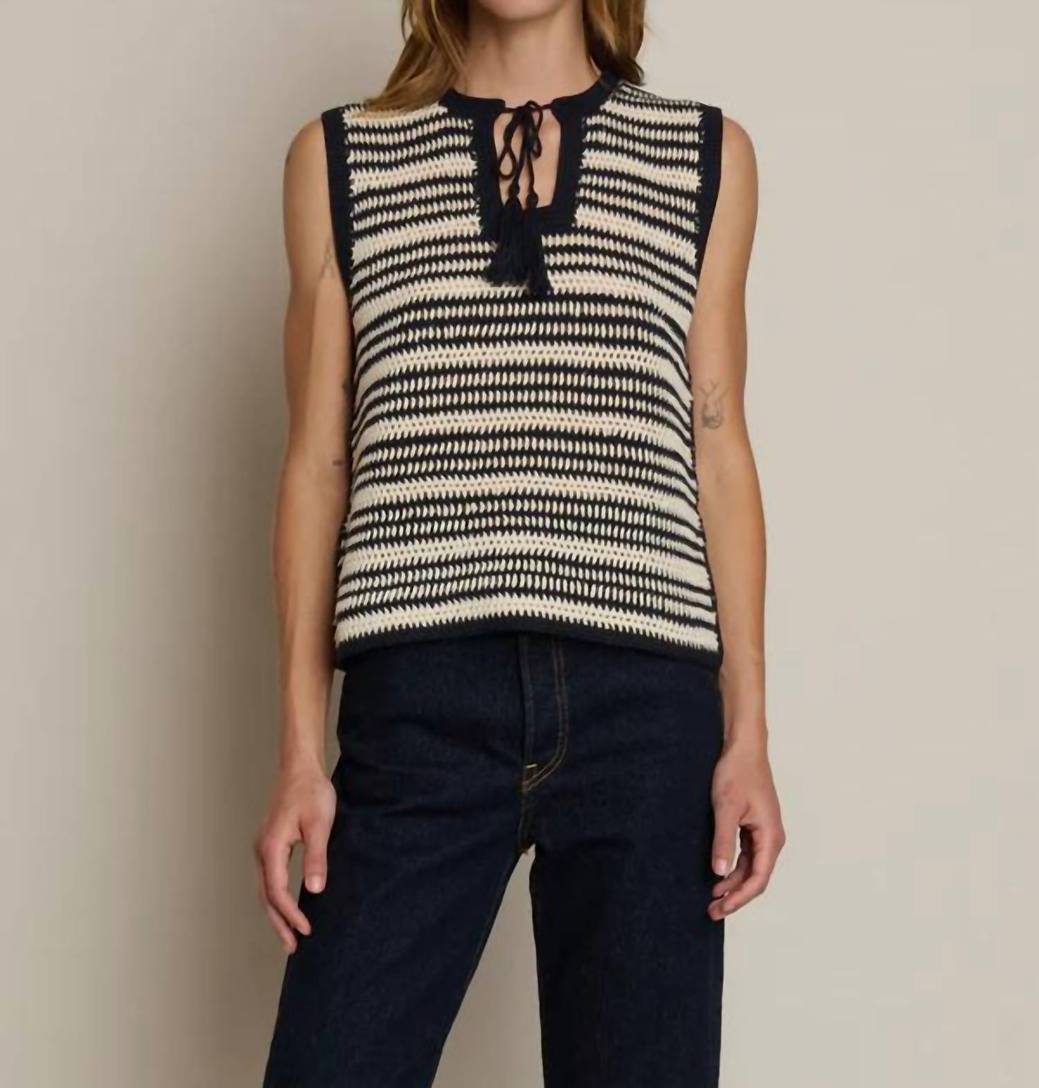 Nation Ltd - Priscilla Crochet Tank