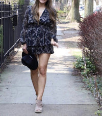 Illa Illa - Long sleeve floral romper